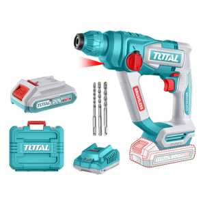 Rotomartillo Sin Carones 20v Total + Accesorios Trhli201881