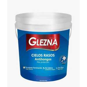 Pintura Cielos Rasos Blanco Mate 3,6lts Glezna