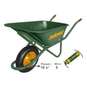 Carretilla Rueda Neumatica 150 Kg Jadever Jdwb5f01