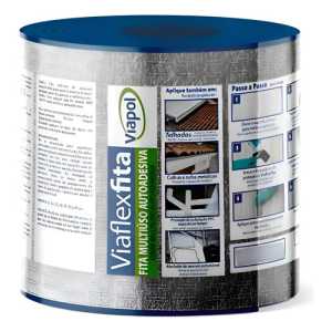 Membrana Auto Adhesiva Viapol 10cm X 10mt