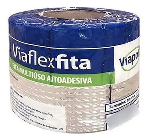 Membrana Autoadhesiva 10 Cm X 10 Metros Viapol Maria
