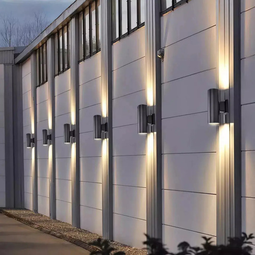 Spot De Aluminio Bidireccional Exterior Decoración Jardín - Imagen 2