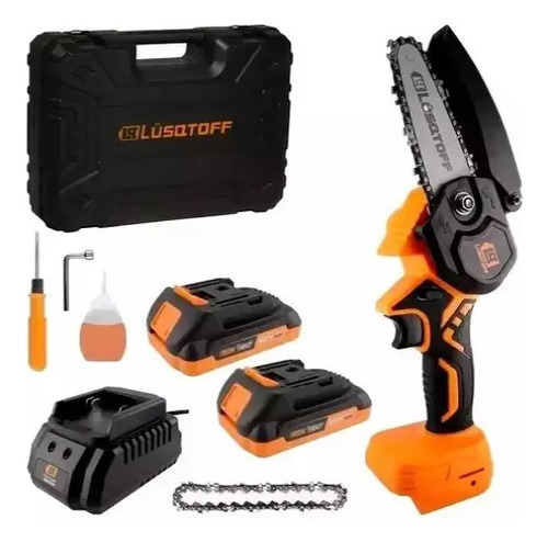 Mini Motosierra A Bateria Lusqtoff Black Series Cargador 2 - Imagen 5