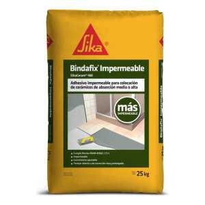 Bindafix Impermeable Adhesivo Para Ceramicas 25 Kg