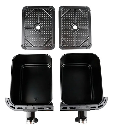 Freidora Sin Aceite 4+4l Dual Digital Rotel - Imagen 3