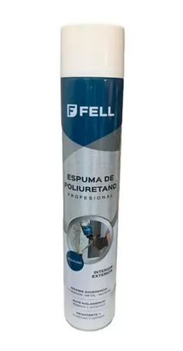 Espuma De Poliuretano Expandido Expansible De 500ml Fell
