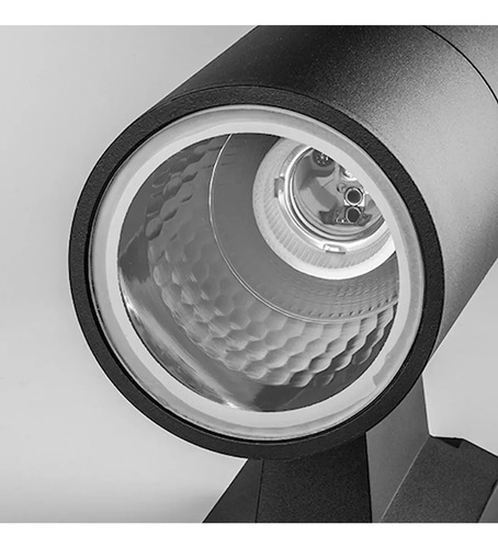 Set X2 Foco Pared Aplique Exterior Lampara Bidireccional - Imagen 2
