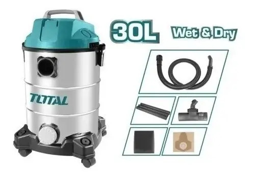Aspiradora Total 30 Litros 1300w Seco Húmedo Tvc13301 - Imagen 2