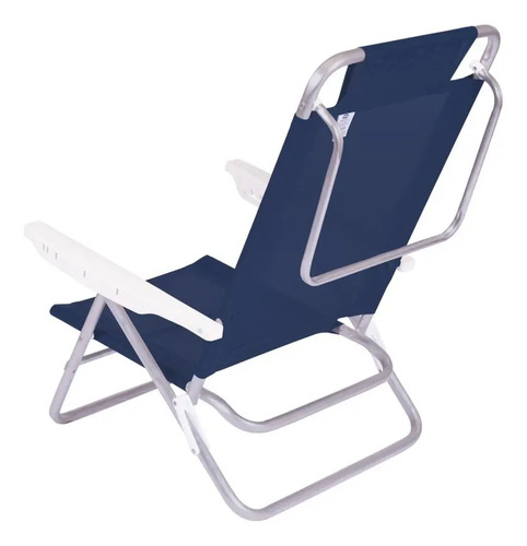 Silla Playa Reposera Aluminio Mor Summer - Color Azul - Imagen 3