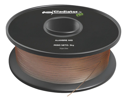 Rollo De Alambre 0,6mm 5kg Gladiator Am80506/4-5k