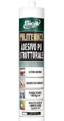 Politenace 777 Adhesivo Pegamento Poliuretanico Beige 300ml