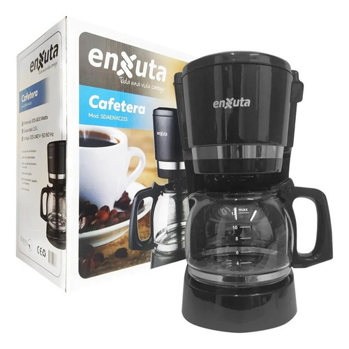 Cafetera Enxuta Sdaenxc215 Semi Automática Negra De Filtro - Imagen 6
