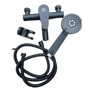 Monocomando Ducha Rimontti Bañera Negro 50988