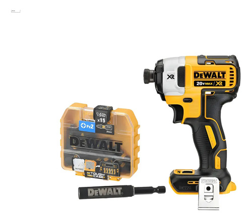 Atornillador Impacto 20v Dewalt Dcf887b + Set 16pcs Puntas - Imagen 3