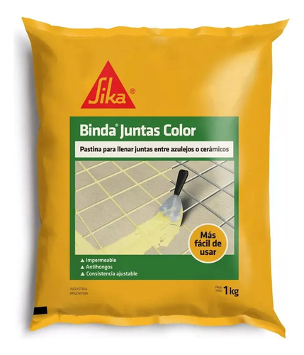 Pastina Binda Juntas Sika 17 Colores Cerámicas X 1 Kg - Imagen 17