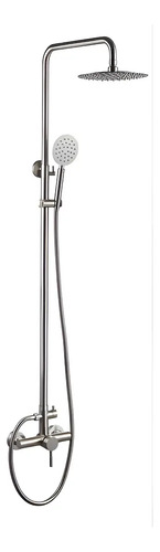 Monocomando Ducha C/barra Cromado Acero Inox
