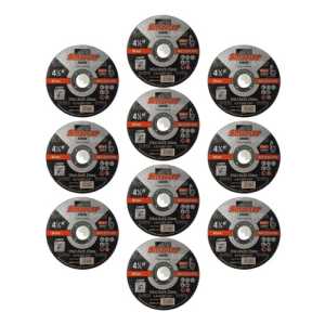 Disco De Corte Amoladora 115mm X 1mm Acero-inoxidable X 10