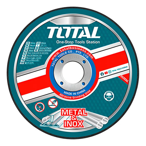Disco Corte Metal Acero Inox 9 230mm Total Tac2162301