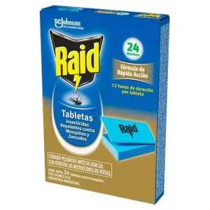 Raid Tabletas Estuches Doble Acción - 24 Tabletas