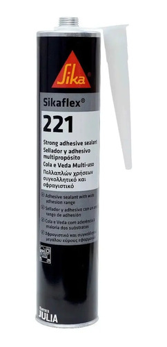 Adhesivo Sellador Poliuretano Sikaflex 221 - Cartucho 300ml - Imagen 4