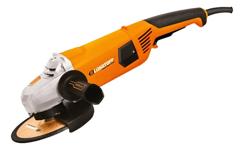 Amoladora Angular Lüsqtoff Aml2200-8 De 50 Hz Color Naranja
