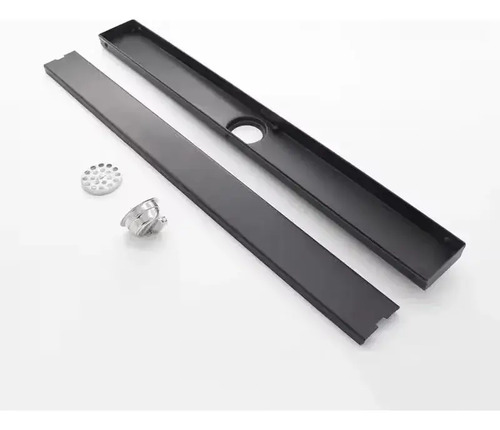 Receptaculo Desague Ciego Para Ducha Rimontti Negro 80cm - Imagen 6