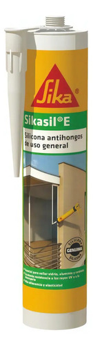 Sellador Sika Sikasil E Transparente 300ml - Maria