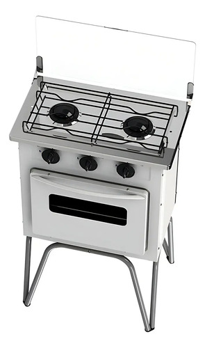 Cocina Queen A Super Gas 2 Hornallas 225-bc - Imagen 2