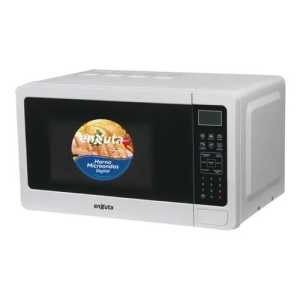 Microondas Enxuta Digital Blanco 20l 10 Niveles Con Traba Seguridad