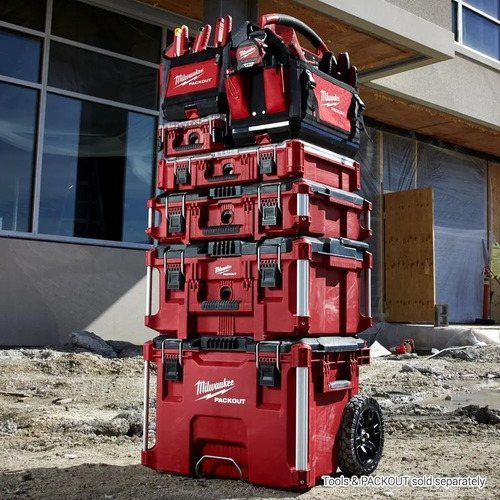 Organizador Packout De Bajo Perfil 48-22-8431 Milwaukee Color Rojo - Imagen 4