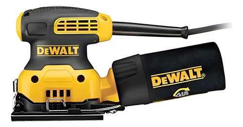 Lijadora Orbital De Palma Dewalt Dwe6411 1/4 Lija 225w Bolsa