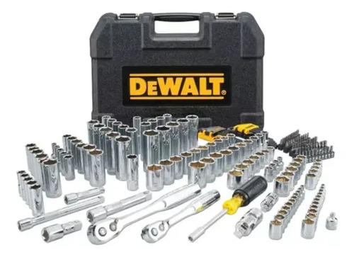 Juego De Dados Tubos 200 Pcs Industrial Dewalt 1/2 , 3/8 Y 1/4