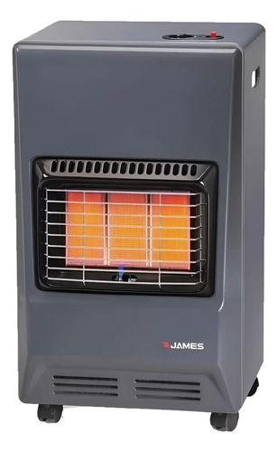 Estufas Supergas James F 100 M Color Gris Oscuro