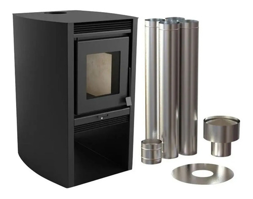 Calefactor Ecologico Doble Combustion + Kit