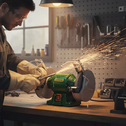 Amoladora De Banco 6 200w Jadever Jdbg1a1501 - Imagen 3