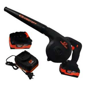 Sopladora Inalambrica Lusqtoff 2 Baterias Black Series Color