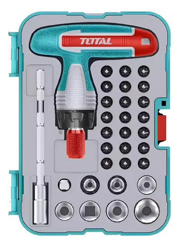 Destornillador Con Puntas Intercambiables X 31pzs