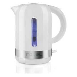 Jarra Eléctrica Rotel 1.7l 2200w Blanco Filtro Desmontable Base 360°
