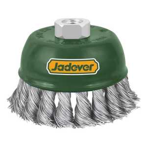 Cepillo Copa Trenzado 100mm Amoladora Jadever Jdce2402 Maria