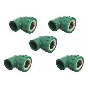 Codo Termo Fusión Rosca Hembra 20x1/2 Nicoll X 5 Unidades
