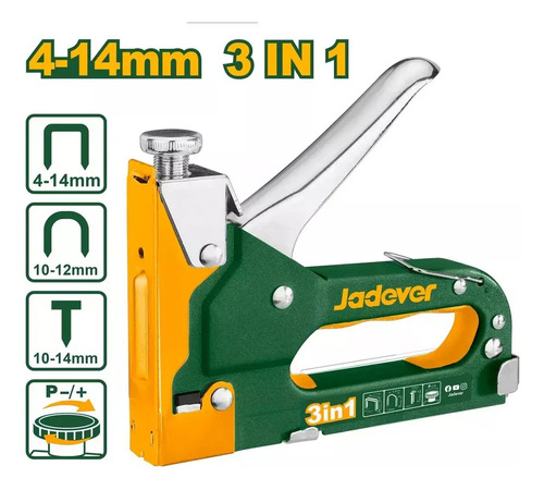 Clavadora Engrampadora Manual Jadever Jdgu2614 Maria - Imagen 2
