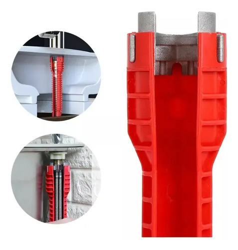 Llave Para Sanitario 8 En 1 Con Nivelador - Maria