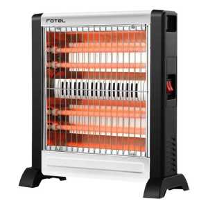 Estufa A Cuarzo 400-800w Rotel Malla Seguridad + Indicador