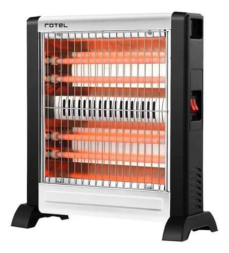 Estufa A Cuarzo 400-800w Rotel Malla Seguridad + Indicador