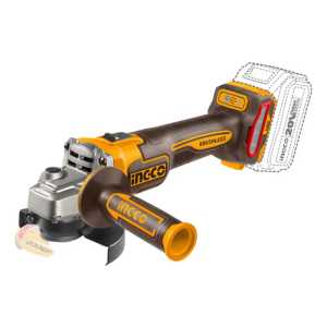 Amoladora Angular Ingco Cagli27153 De 50 60 A Bateria Naranj