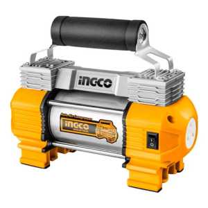 Compresor Auto 12 Volt 18amp Usdo Pesado Ingco Aac2508