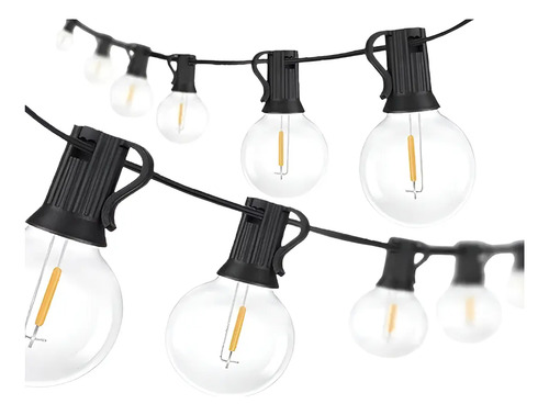 Guirnalda Led Solar 20 Lamparas G40 7.20m Maria