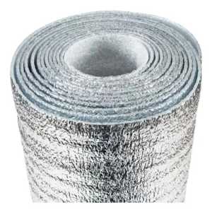 Aislante Termico Espuma C/ Aluminio 10mm X 1mt X 20mt