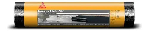 Membrana Asfaltica Sika 4mm 40kg Aluminizada Polietileno