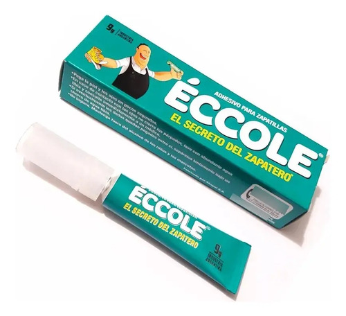Adhesivo / Pegamento Para Zapatos Calzado Eccole 9 Gramos